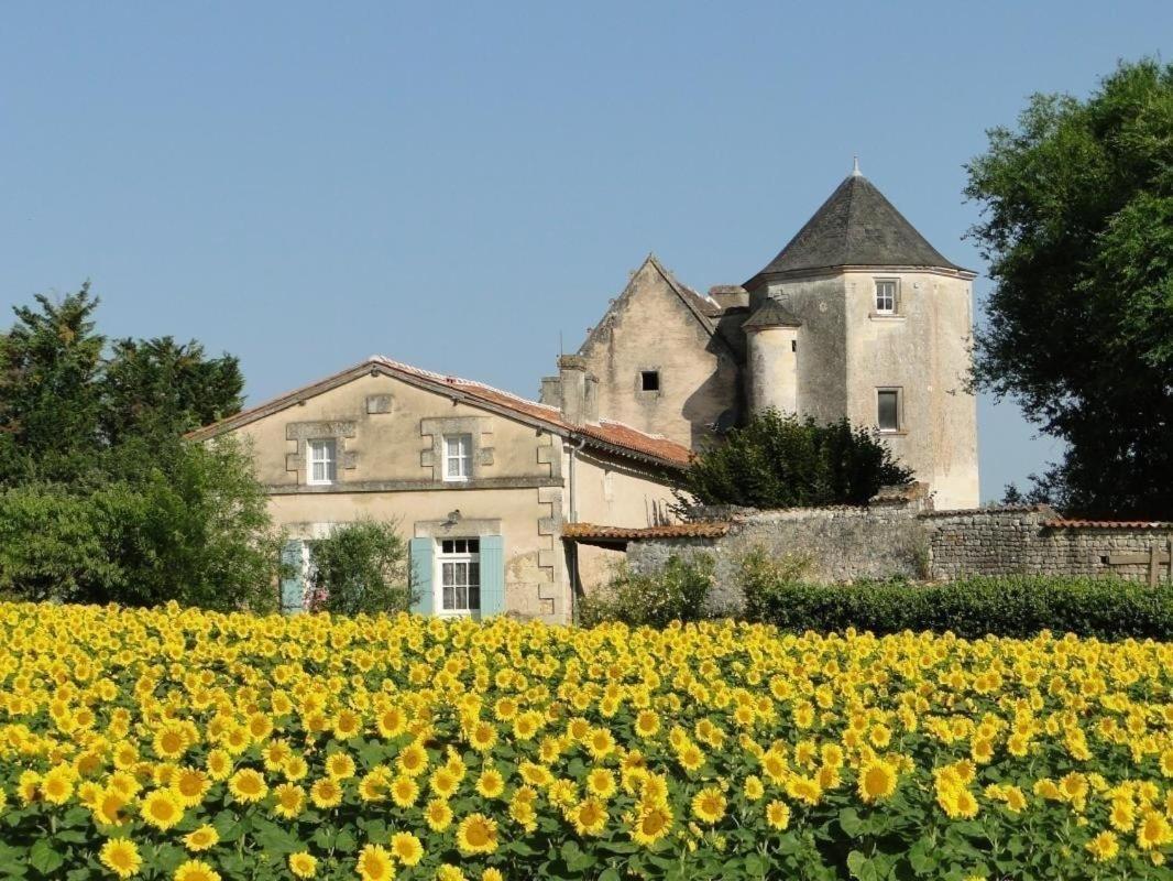 Gite Du Chateau De Pernan Avy Exteriér fotografie